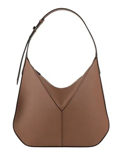 Valextra Woman Handbag Brown Size - Calfskin In Brown