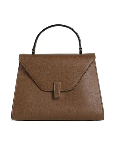 Valextra Woman Handbag Brown Size - Calfskin