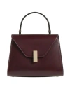 Valextra Woman Handbag Burgundy Size - Calfskin
