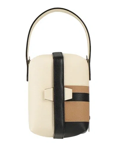 Valextra Woman Handbag Camel Size - Calfskin In Beige