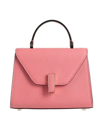 Valextra Woman Handbag Coral Size - Calfskin In Red