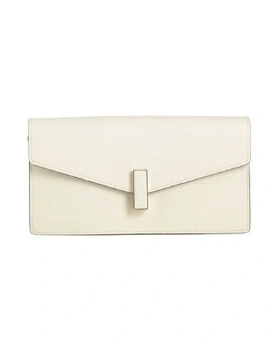 Valextra Woman Handbag Cream Size - Calfskin In White