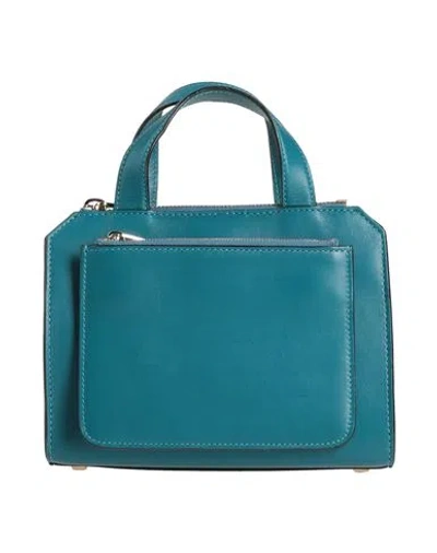 Valextra Woman Handbag Deep Jade Size - Calfskin In Green