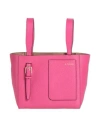 Valextra Woman Handbag Fuchsia Size - Calfskin In Pink