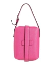 Valextra Woman Handbag Fuchsia Size - Calfskin In Pink