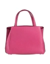 Valextra Woman Handbag Fuchsia Size - Leather