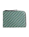 Valextra Woman Handbag Green Size - Calfskin