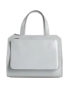 Valextra Woman Handbag Grey Size - Calfskin