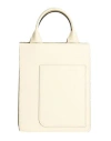 Valextra Woman Handbag Ivory Size - Calfskin In White