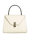 Valextra Woman Handbag Ivory Size - Calfskin In White