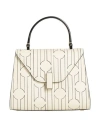 Valextra Woman Handbag Ivory Size - Calfskin In White