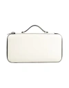 Valextra Woman Handbag Ivory Size - Leather