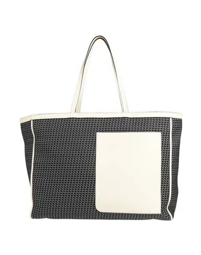 Valextra Woman Handbag Ivory Size - Polyamide, Polyester, Kevlar, Calfskin