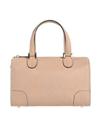 Valextra Woman Handbag Light Brown Size - Calfskin In Sand