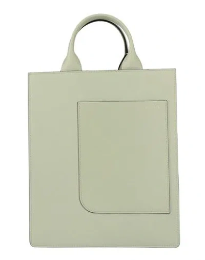 Valextra Woman Handbag Light Green Size - Calfskin In Green