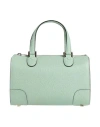 Valextra Woman Handbag Light Green Size - Calfskin In Green