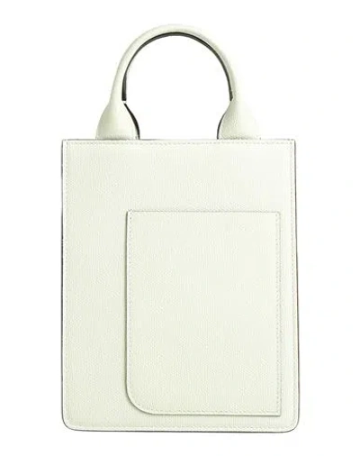 Valextra Woman Handbag Light Green Size - Calfskin