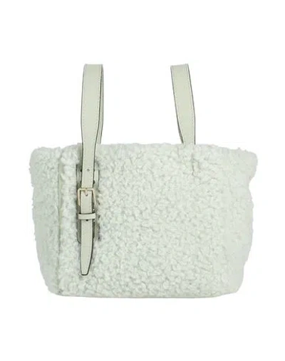 Valextra Woman Handbag Light Green Size - Recycled Polyester, Calfskin