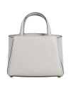 Valextra Woman Handbag Light Grey Size - Calfskin In Gray