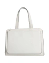 Valextra Woman Handbag Light Grey Size - Calfskin In Gray