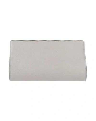 Valextra Woman Handbag Light Grey Size - Calfskin