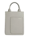 Valextra Woman Handbag Light Grey Size - Calfskin In Gray