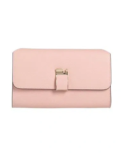 Valextra Woman Handbag Light Pink Size - Calfskin