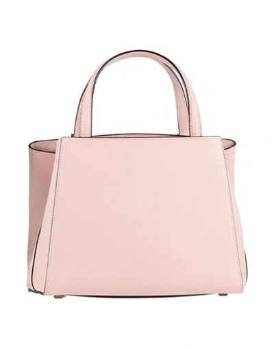 Valextra Woman Handbag Light Pink Size - Leather