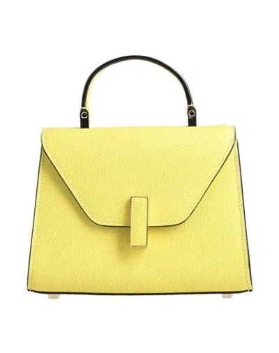 Valextra Woman Handbag Lime Green Size - Calfskin
