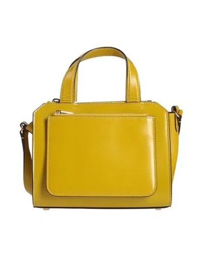 Valextra Woman Handbag Lime Green Size - Calfskin