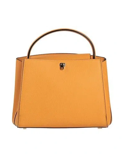 Valextra Woman Handbag Mandarin Size - Calfskin In Orange
