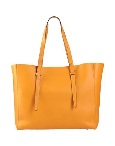 Valextra Woman Handbag Mandarin Size - Leather In Orange