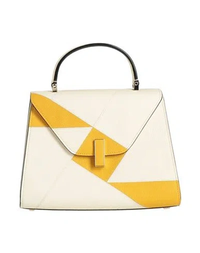 Valextra Woman Handbag Marigold Size - Leather In Yellow