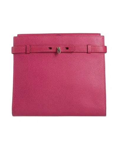 Valextra Woman Handbag Mauve Size - Calfskin In Purple