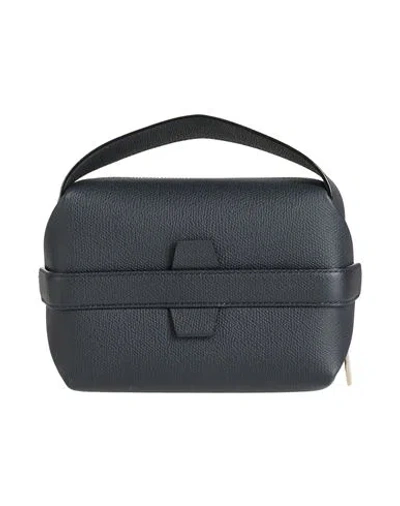 Valextra Woman Handbag Midnight Blue Size - Calfskin In Blue
