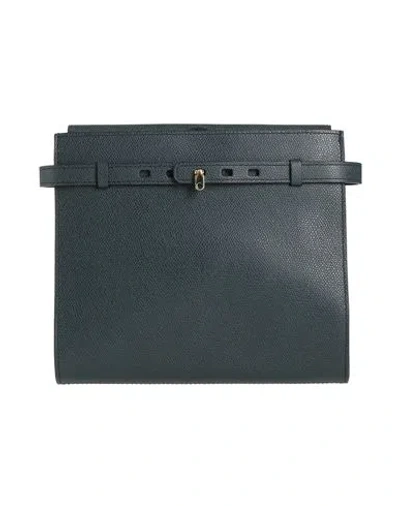 Valextra Woman Handbag Midnight Blue Size - Calfskin