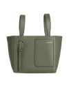 Valextra Woman Handbag Military Green Size - Calfskin