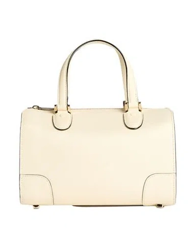 Valextra Woman Handbag Off White Size - Calfskin