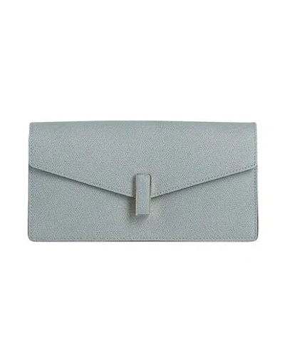 Valextra Woman Handbag Pastel Blue Size - Calfskin