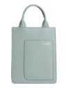Valextra Woman Handbag Pastel Blue Size - Calfskin