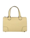 Valextra Woman Handbag Pastel Yellow Size - Calfskin