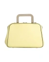 Valextra Woman Handbag Pastel Yellow Size - Calfskin In Yellow