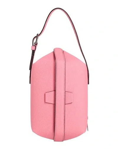 Valextra Woman Handbag Pink Size - Calfskin