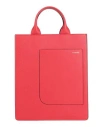 Valextra Woman Handbag Red Size - Calfskin