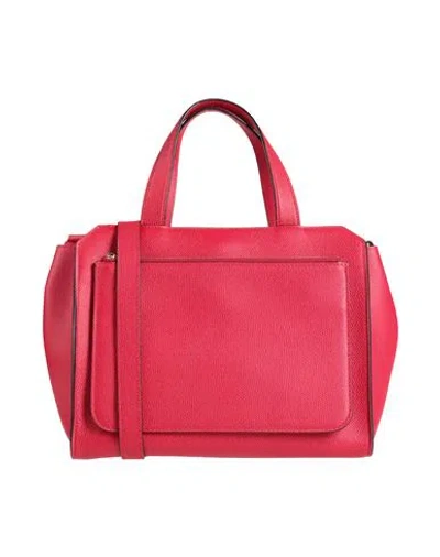 Valextra Woman Handbag Red Size - Calfskin