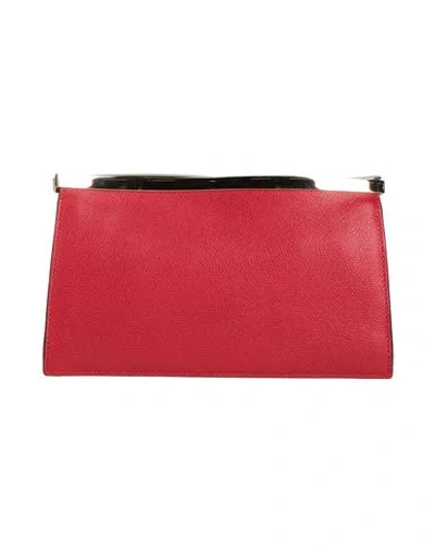 Valextra Woman Handbag Red Size - Calfskin
