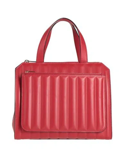 Valextra Woman Handbag Red Size - Calfskin
