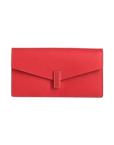 Valextra Woman Handbag Red Size - Calfskin In Black