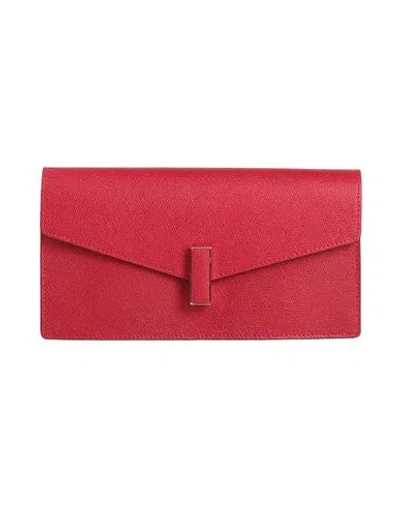 Valextra Woman Handbag Red Size - Calfskin In Red