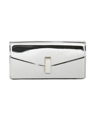 Valextra Woman Handbag Silver Size - Cow Leather